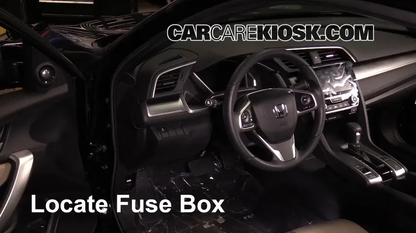 2017 Honda Civic LX 1.5L 4 Cyl. Turbo Coupe Fusible (interior) Control
